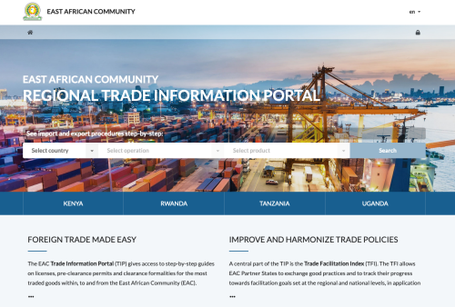 EAC Trade Information Portal