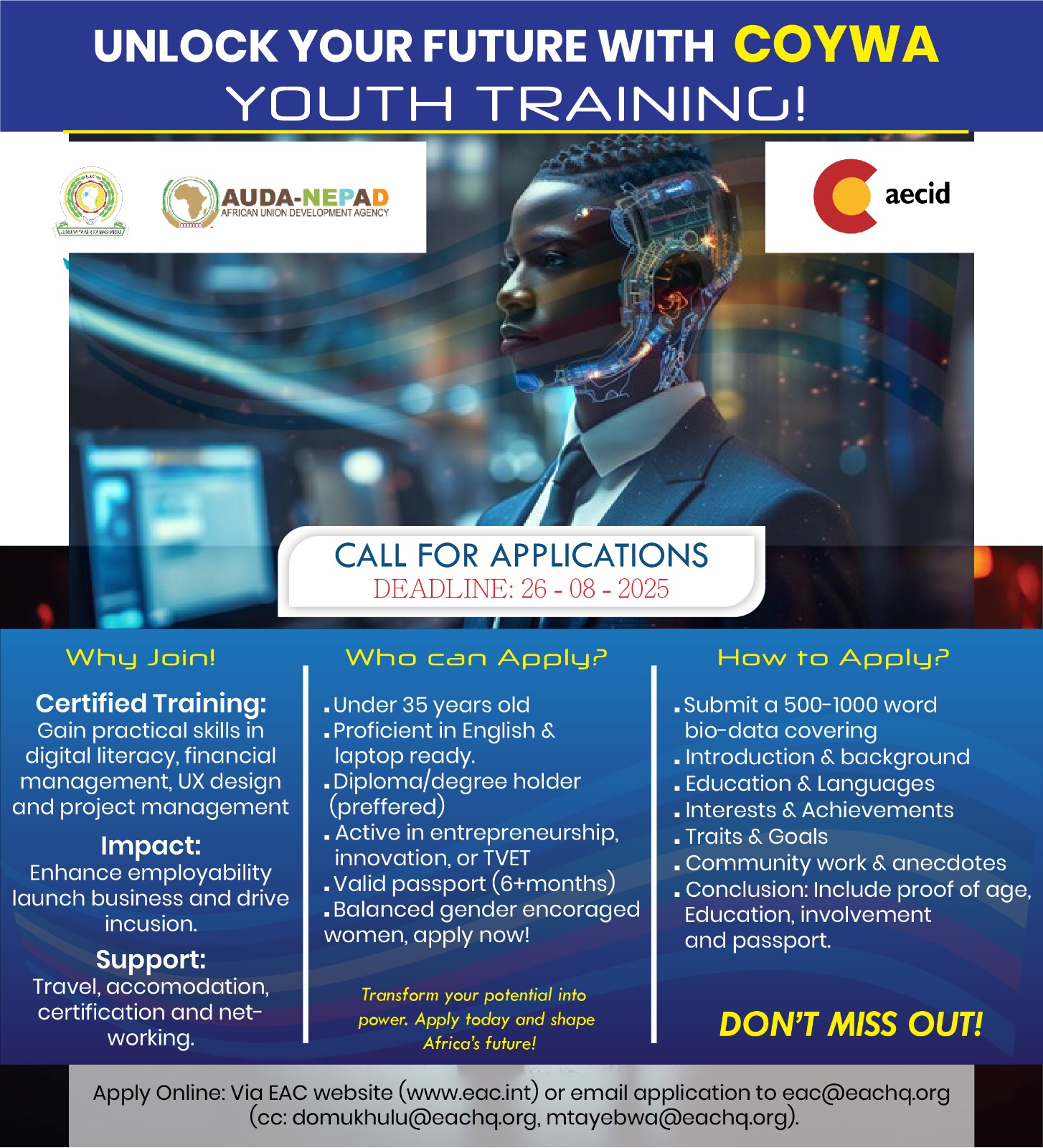 Poster COYWA Call