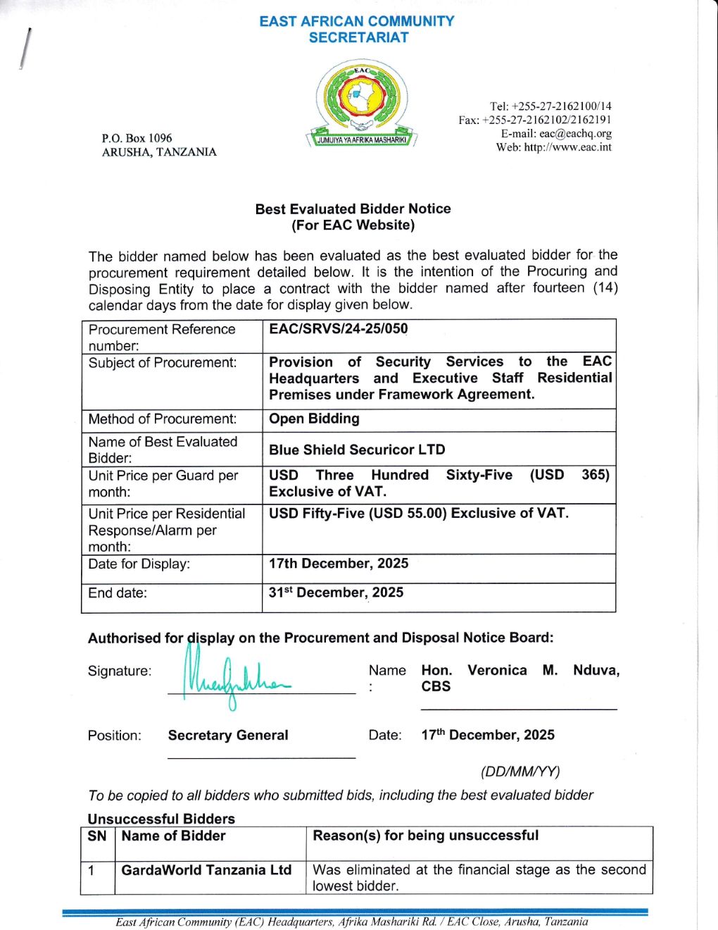 Best Evaluated Bidder Notice for EAC Website page 0001