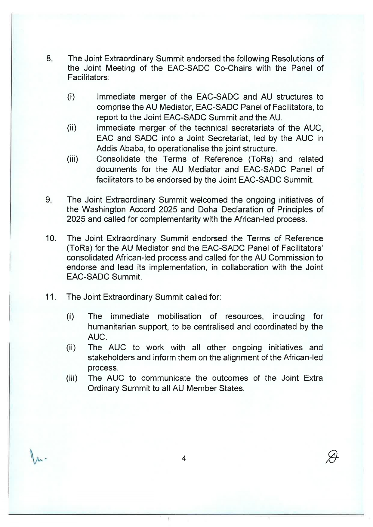 SADC EAC Communique page 0001