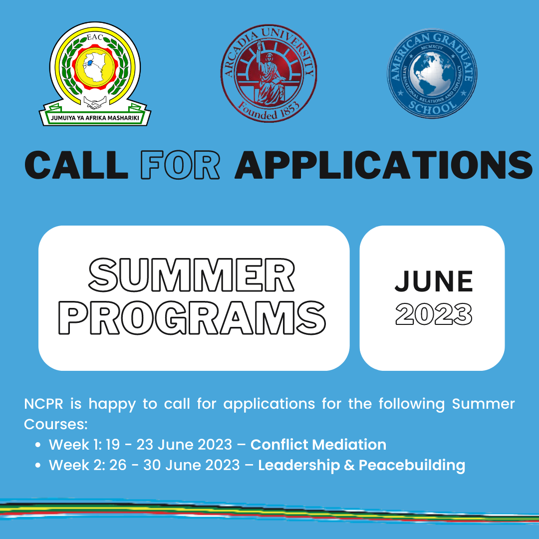 NCPR Summer Programs 2