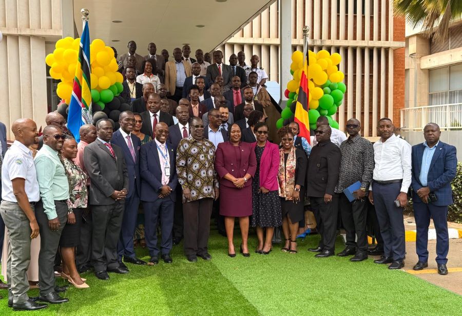 Pic 3 Group photo of the Stakeholders attending the launch in Kampala Uganda 