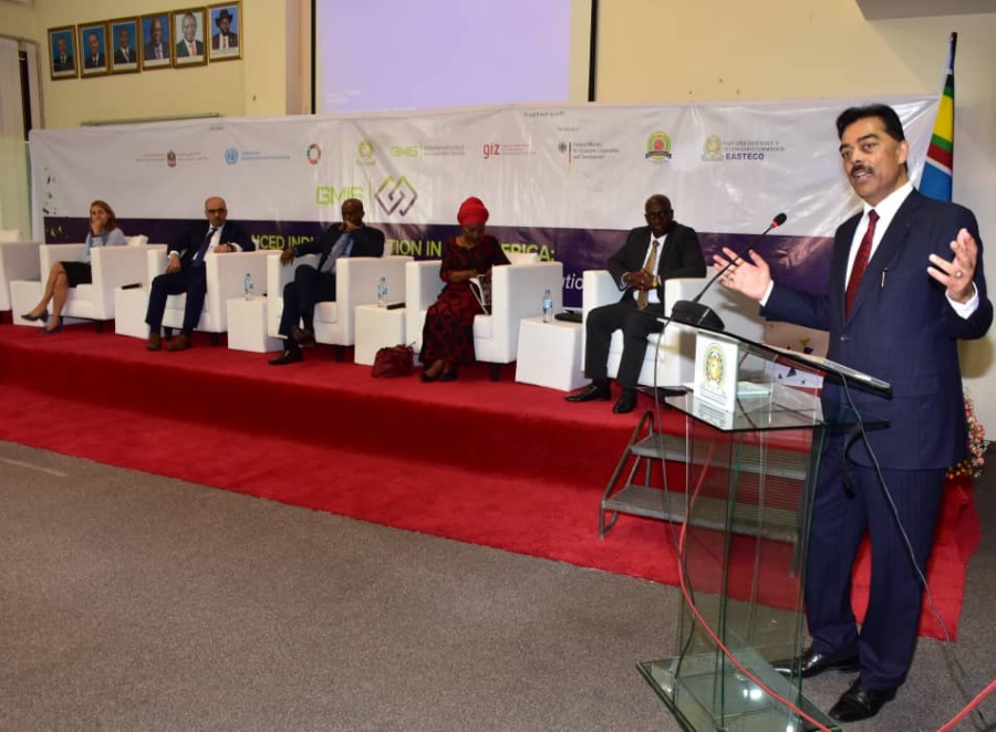 Dr. Vimal Shah, CEO, Bidco Oil Refineries addressed delegates during the opening session of GMIS Connect East African