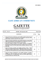 LN2925 EAC Gazette  |  30 September 2025
