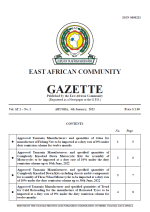 04012022 EAC Gazette |  04 January 2022