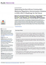 PJ4 Optimizing the EAC's Medicines Regulatory Harmonization initiative in 2020-2022: A Roadmap for the Future