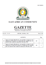 no13 EAC Gazette |  16 May 2022