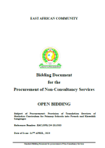 tnd140425PNG Provision of Translation Services of Statistics Curriculum for Primary Schools into French and Kiswahili Languages