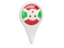 burundi round pin icon 64