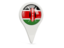 kenya round pin icon 64