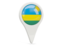rwanda round pin icon 64