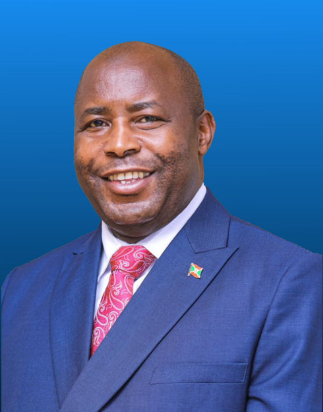 H.E President Evariste Ndayishimiye