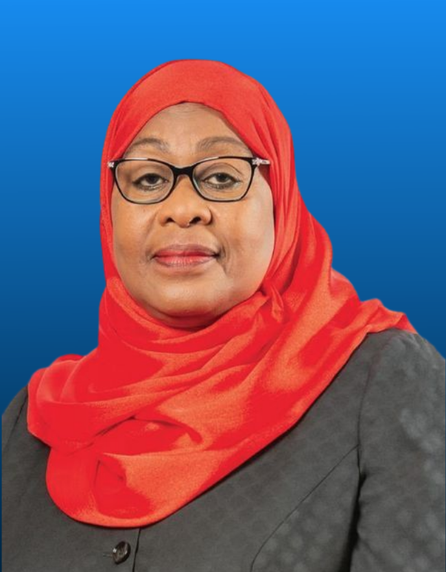 H.E President Samia Suluhu Hassan, President of the United Republic of Tanzania